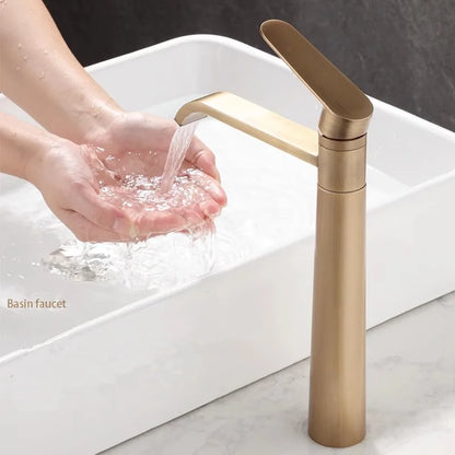 Basin Faucets Antique Bronze Bathroom Faucet & Cold