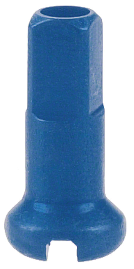 DT Swiss Standard Spoke Nipples - Aluminum, 1.8 x 12mm, Blue, Box of 100 1