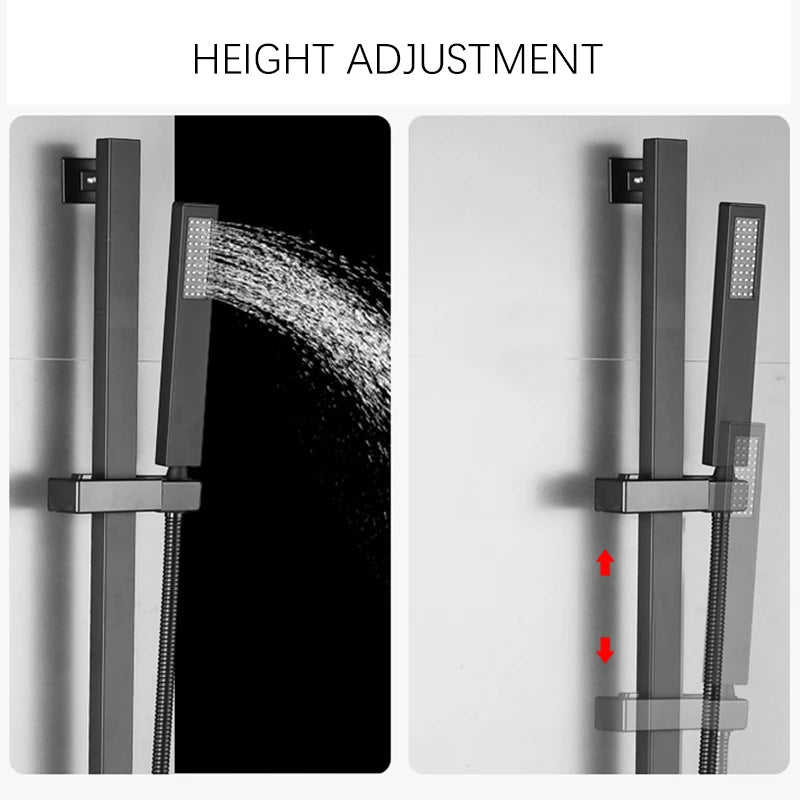 Bathroom Shower Faucet Bath Shower Mixer 25cm Long