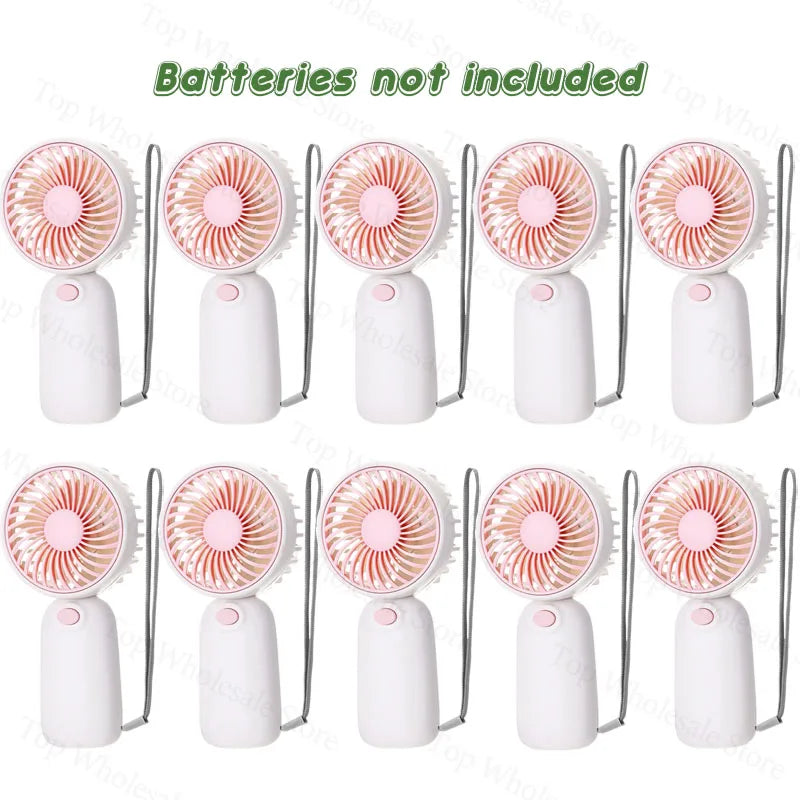 10-100pcs Bulk Small Wedding Fans Guests Handheld Fan
