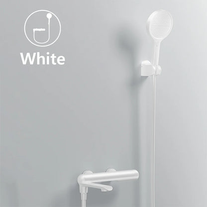 Solid Brass Bathroom Shower Faucet Luxury Bathtub Mixer