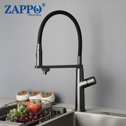 Zappo Faucet Separate Drinking Water Pull Out Sink