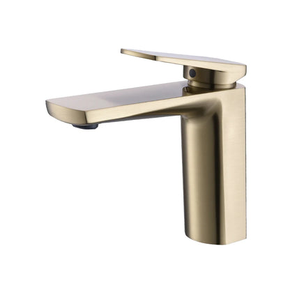 Vgx Brushed Gold Bathroom Faucets Square Basin Mixer