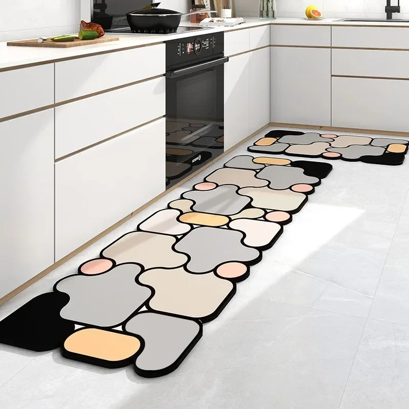 American Floor Mats Pvc Leather Waterproof Doormat Anti-Slip