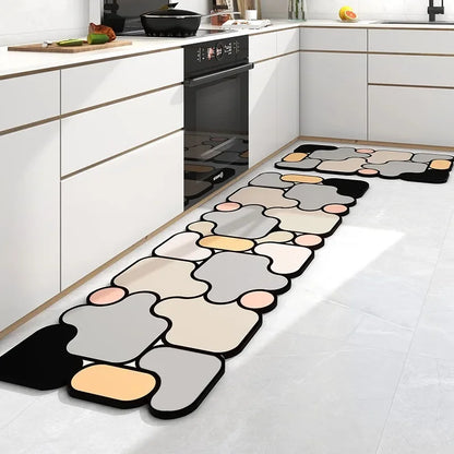 American Floor Mats Pvc Leather Waterproof Doormat Anti-Slip