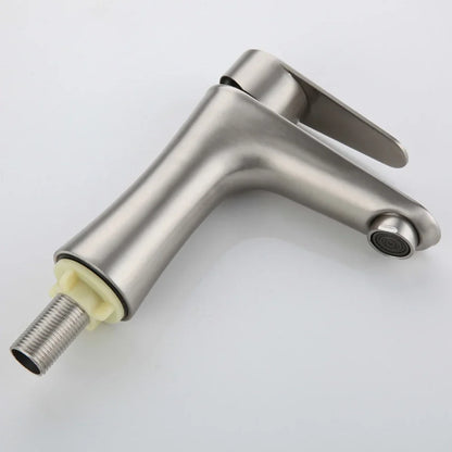 Bathroom Basin Faucet Stainless Steel Cold Water Tap