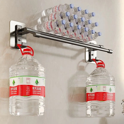 Self-Adhesive Two Layer Towel Holder Bathroom Towel Rack