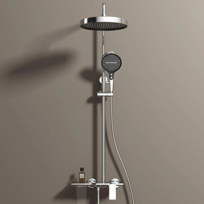 Rose Gold Bathroom Shower Cold Mixer Bath Shower