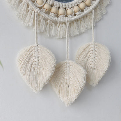 Wall Mirror Macrame Decorative Mirrors Boho Decor Wall