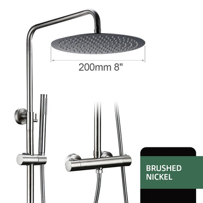 Shower System Thermostatic Shower Faucet Thermostat Bathroom