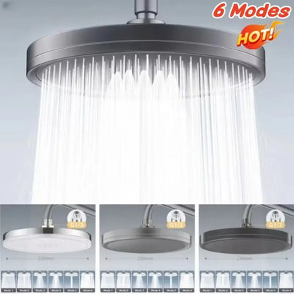 Modes Rainfall Shower Head Bathroom High Pressure Top