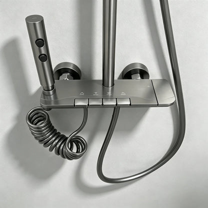 Four Ways Water Outlet Bathroom Shower System Wall