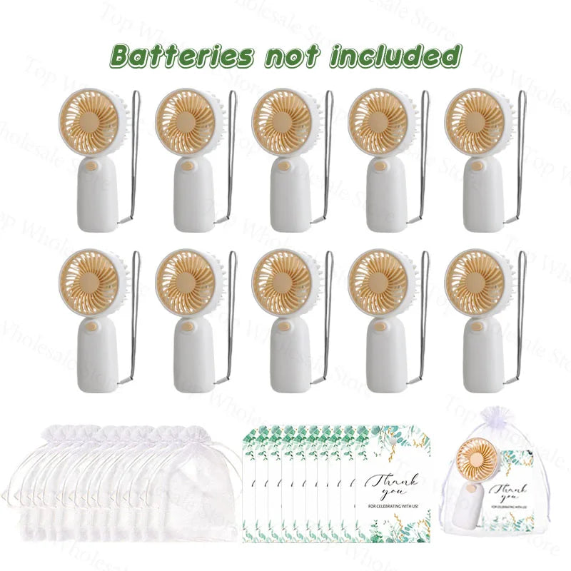 10-100pcs Bulk Small Wedding Fans Guests Handheld Fan