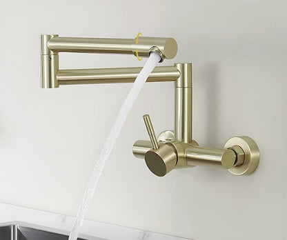 Huniu Folding Faucet Stainless Steel 304 Foldable Faucet