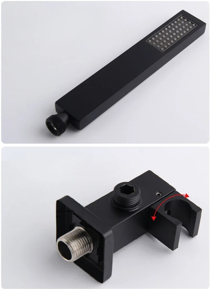 Concealed Shower System 2/3 Ways Water Outlet Hidden