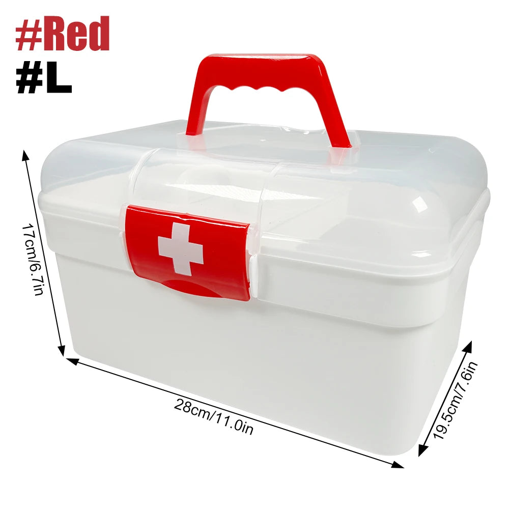 1pcs 2-Tier Medicine Organizer - Medicine Cabinet Handle