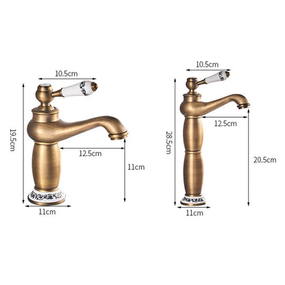 Nordic Lamp Shape Creative Design Bathroom Basin Faucet