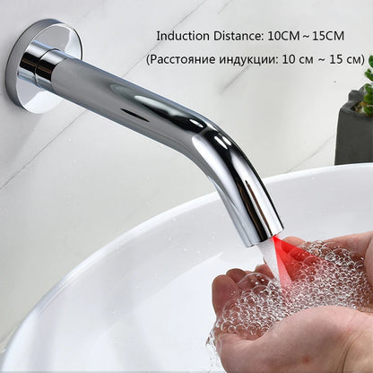 Oxg Wall Mount Sensor Basin Faucet Bathroom Faucet