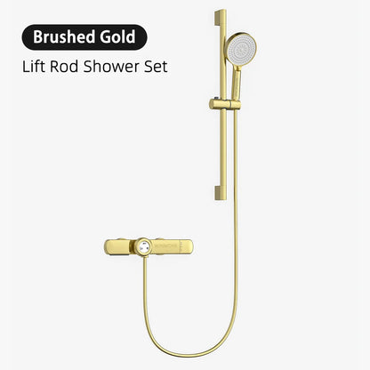 Luxury Solid Brass Smart Thermostatic Showers System Split