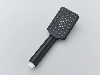 Black Thermostatic Lcd Shower Faucet Temperature Display Rainfall