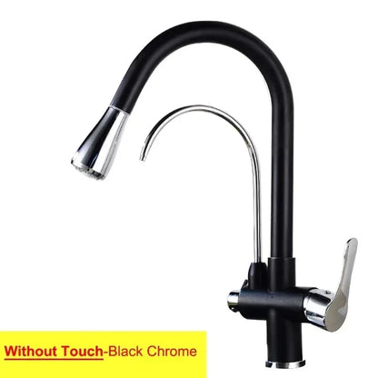 Ways Touch On Filter Faucets Of Pull Down