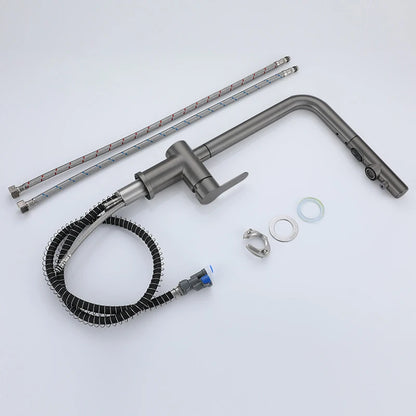 Pull Out Sink Faucet Two Model Stream Sprayer