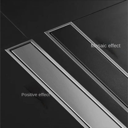 Luxury Hidden 304 Stainless Steel Rectangular Floor Drain