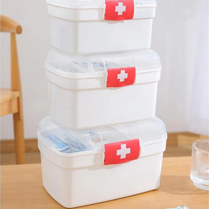 1pcs 2-Tier Medicine Organizer - Medicine Cabinet Handle