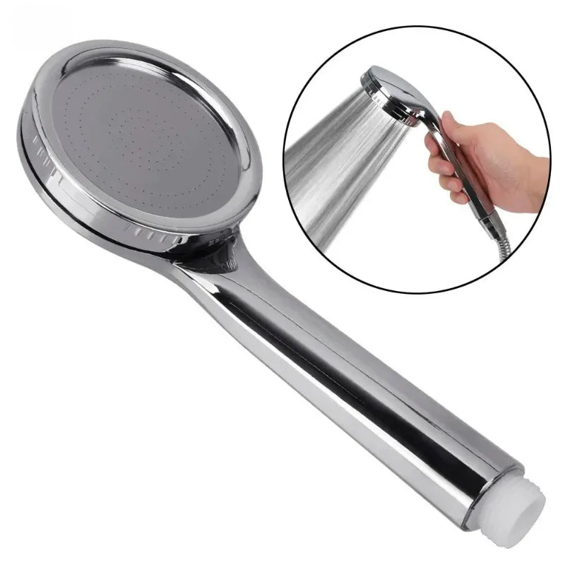 Ultra Thin Pressurized Rain Spray Head Handheld Shower