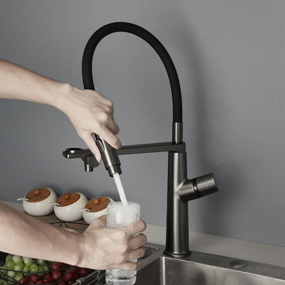 Zappo Faucet Separate Drinking Water Pull Out Sink