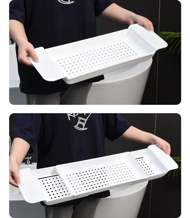 Bathroom Bathtub Tray Shower Caddy Bath Tub Rack
