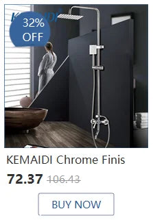 Kemaidi 24 Inch Large Rainfall Shower Head High