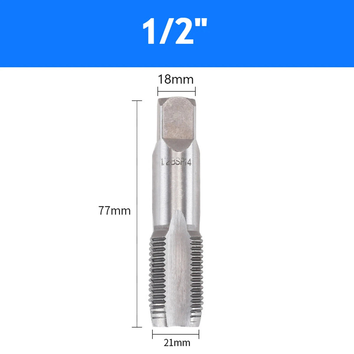1/2/5pcs G1/8 1/4 3/8 1/2 3/4 Hss Taper