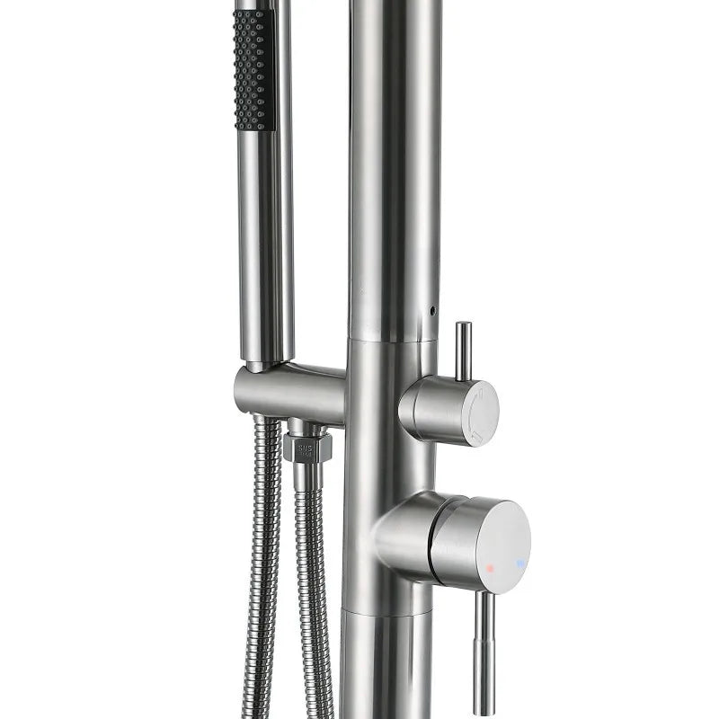 Outdoor Shower Column Garden Beach Waterproof Large Nozzle