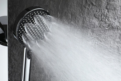 Chrome Digital Piano Bathroom Shower 12 Inch Round