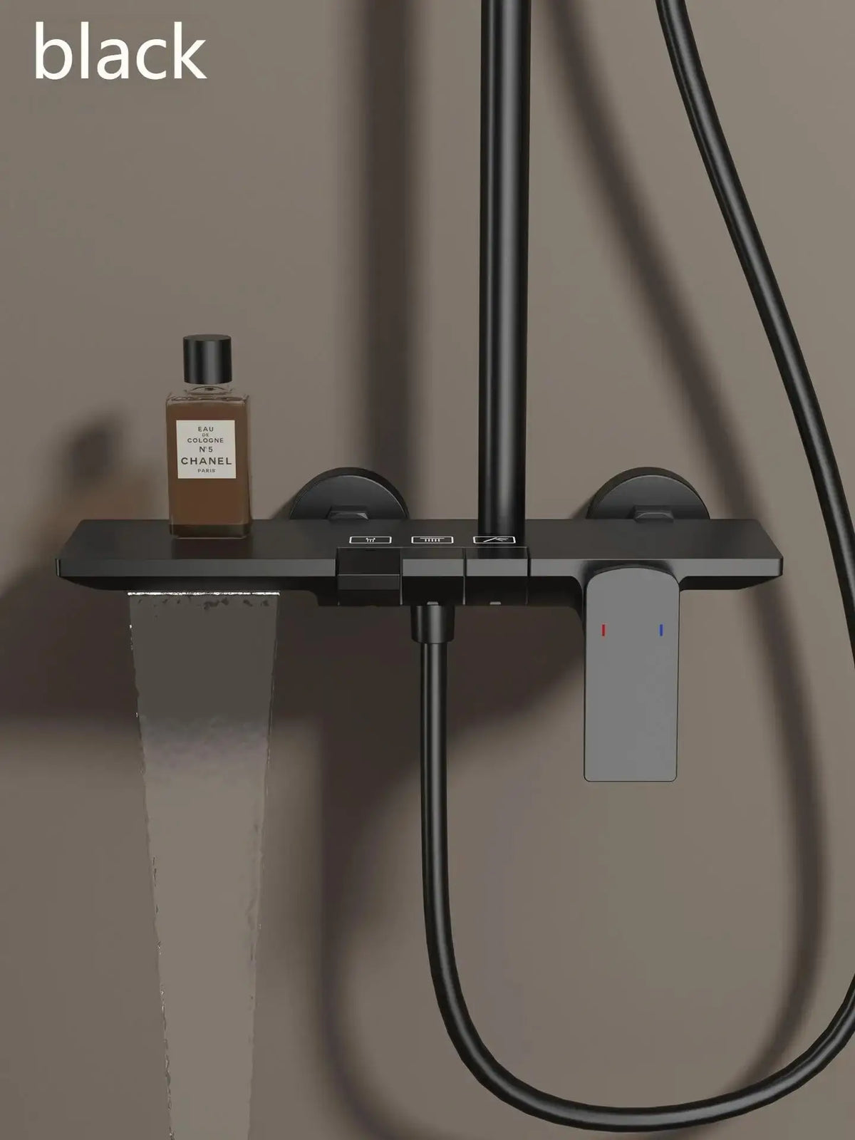 Rose Gold Bathroom Shower Cold Mixer Bath Shower