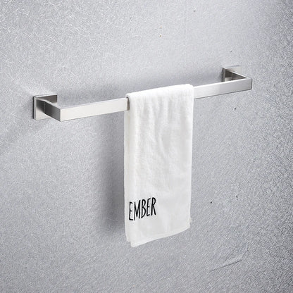 Chrome Stainless Steel Bathroom Hardware Bathrobe Shelf 40cm