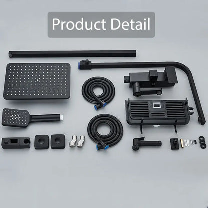 Black Shower Faucet Ways Showers Faucet Systems Adjustable