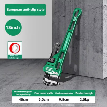 10/12/14/18 Inch Pipe Wrench Universal Monkey Spanner