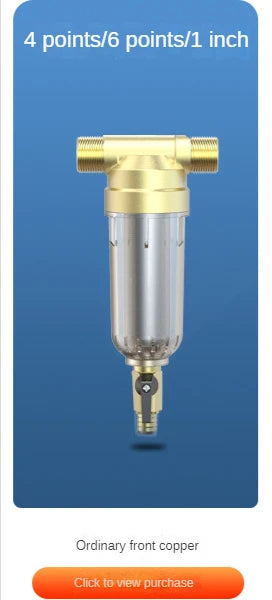 Explosion-Proof Commercial Tap Water Pre-Filter Water Purifier