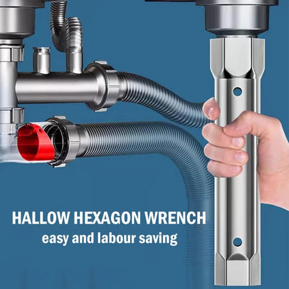 Sink Faucet Socket Wrench Repair Pipe Spanner 23-27mm/34-40mm