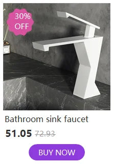 Tolm Basin Faucet Modern Bathroom Mixer Tap Orange