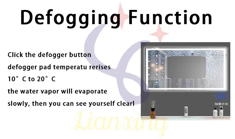 Strip Light Controller Smart Switch Touch Mirror Dimmer