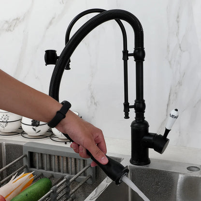Zappo Gold Chrome Sink Faucet High Arc 360