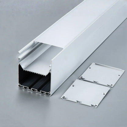 Three-Sided Glowing Led Aluminum Profile Tube Lamp Surface