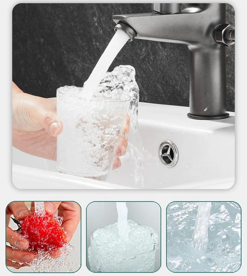 Bathroom Basin Faucet Cold Mixer Tap Shower Switchable