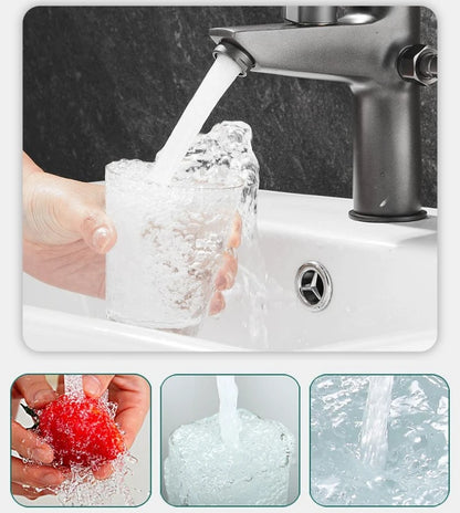 Bathroom Basin Faucet Cold Mixer Tap Shower Switchable
