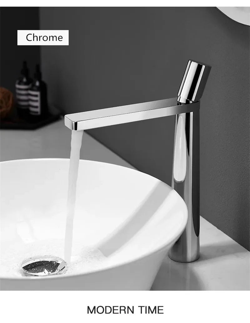 Black Bathroom Faucet Gray Basin Faucets & Cold