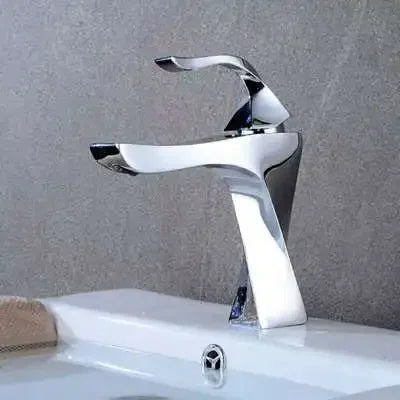 Design Basin Faucet Black Chrome Bathroom Sink Faucet