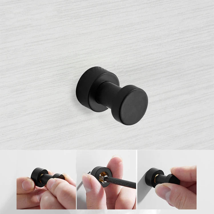 Bathroom Brass Robe Hook Wardrobe Coat Clothes Hanger